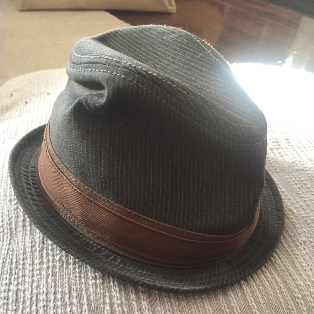 Goorin Bros striped Fedora